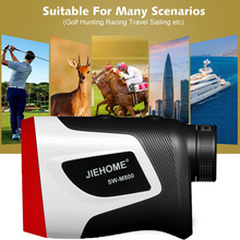 Load image into Gallery viewer, Golf rangefinder 800Yds, 6X Golf Range Finder Slope with Flag-Lock Vibration Pin Sensor Slope ON/Off and Continuous Scan Rechargeable - Tournament Legal Golf Rangefinder
